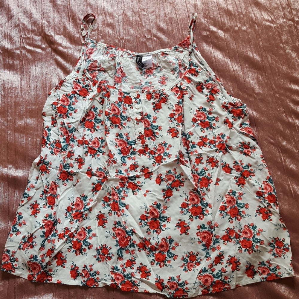 H&M Floral Tank Top